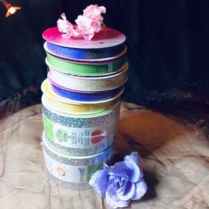 Vibrant Home Design Sticker Set with Glitter Accents